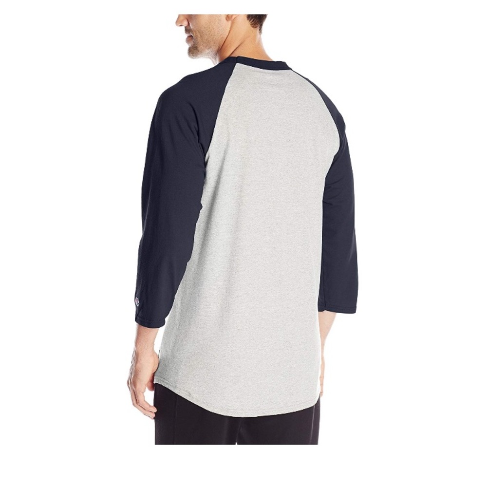 Men's Champion Raglan Baseball T-Shirt - Picture 2 of 2